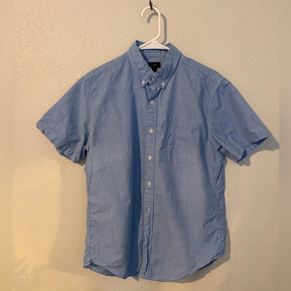 J. Crew Light Blue Casual Button Down Shirt